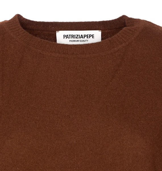 Patrizia Pepe Sweaters Brown