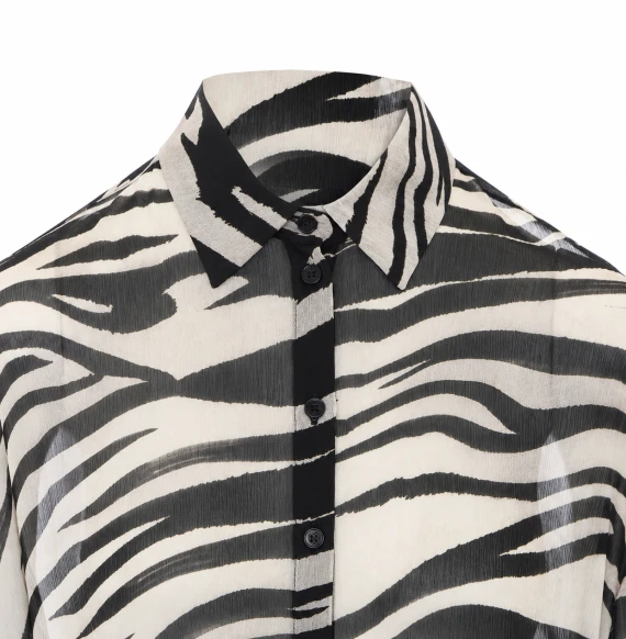 Zebra Print Shirt PATRIZIA PEPE