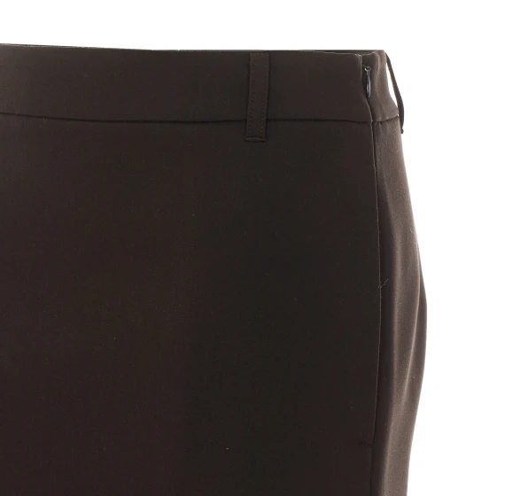 Black mid-rise mini skirt PATRIZIA PEPE