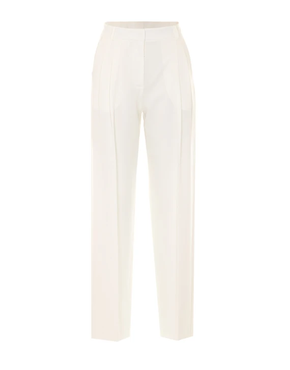 Pantaloni bianchi a vita alta PATRIZIA PEPE