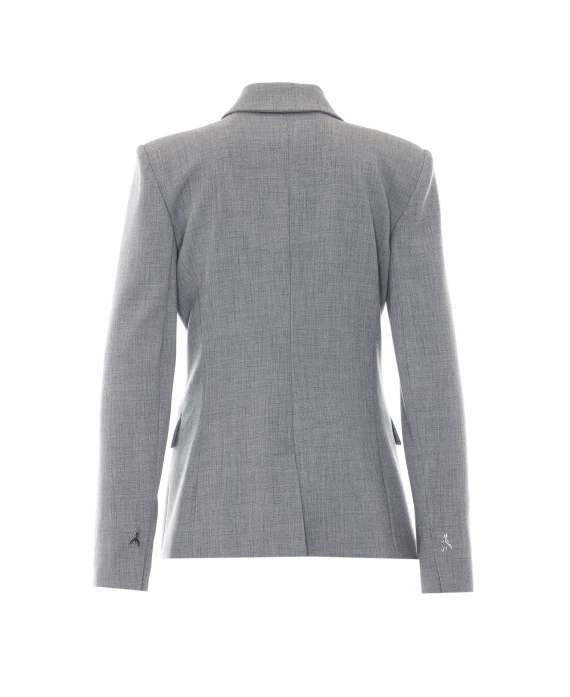 Grey Double Breasted Buttons Closure PATRIZIA PEPE