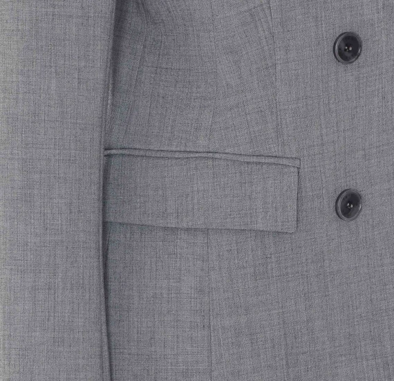 Grey Double Breasted Buttons Closure PATRIZIA PEPE