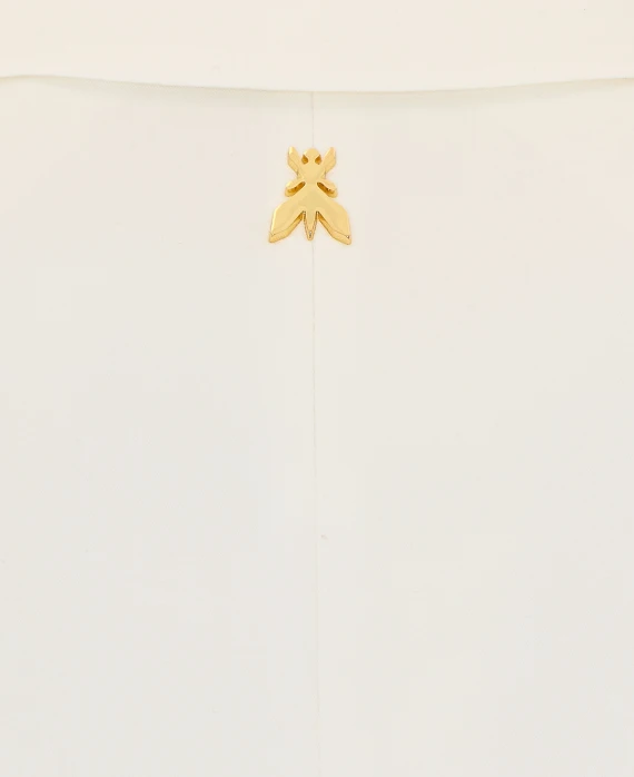 White Single Breasted Button Jacket PATRIZIA PEPE