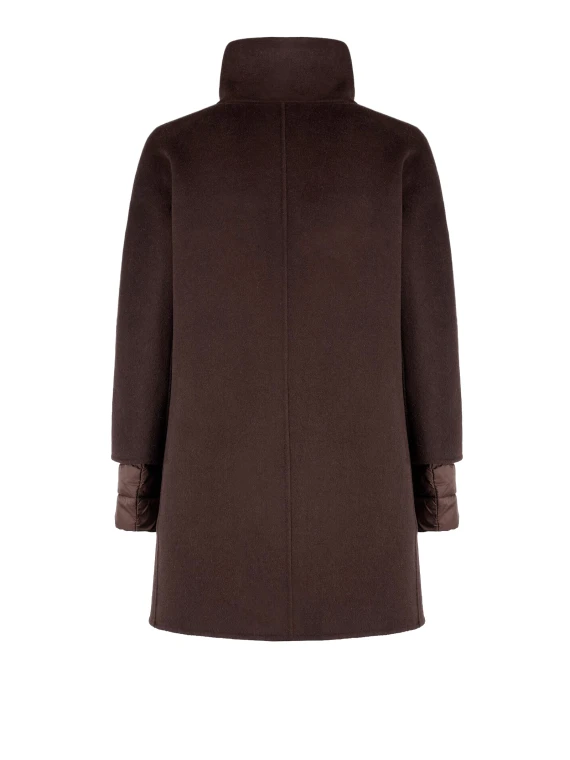 Dark brown coat People of Shibuya