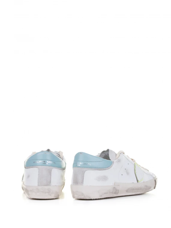 Prsx sneakers white light blue men