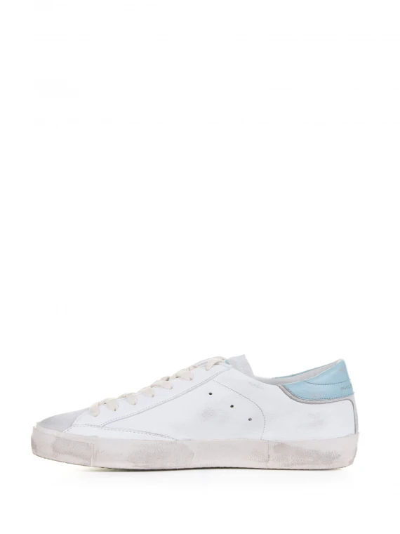 Sneakers Prsx bianco azzurro uomo