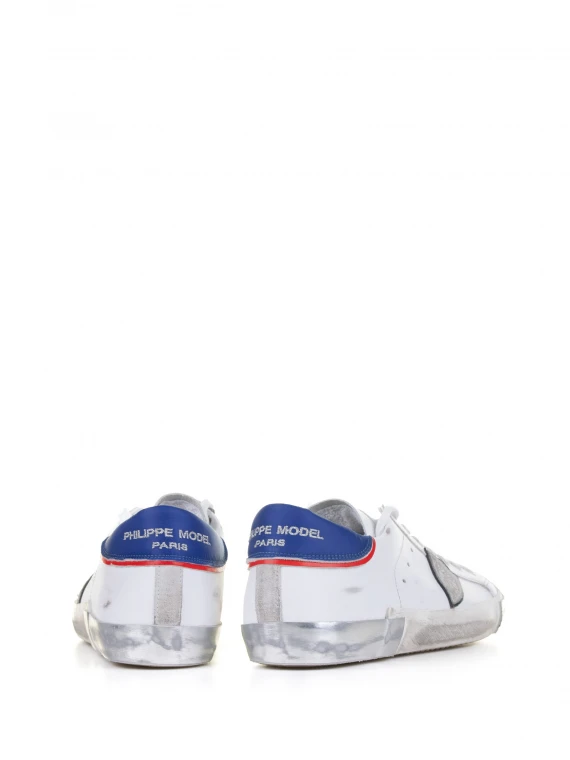 Sneakers Prsx bianco blu uomo