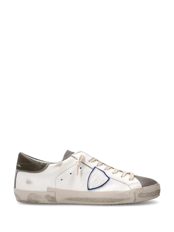 Sneaker uomo PRSX low bianco antracite