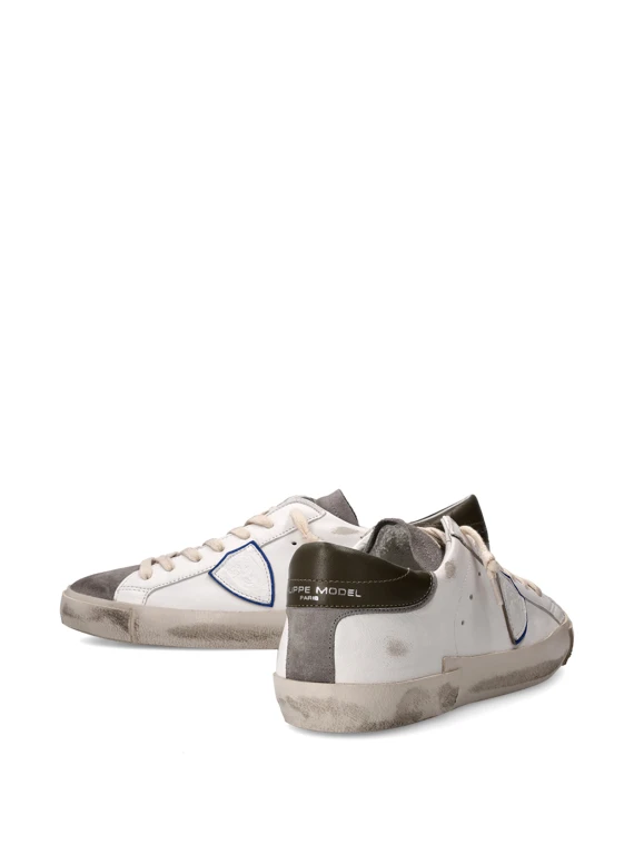 Sneaker uomo PRSX low bianco antracite