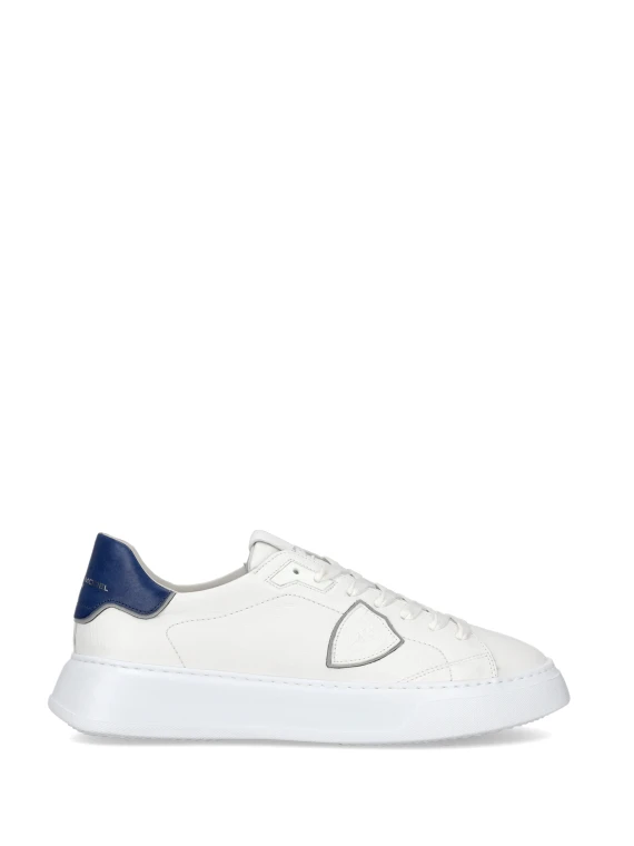 Sneaker uomo Temple low bianco blu