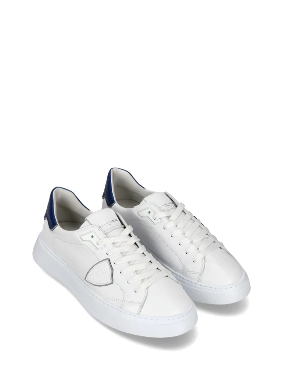 Sneaker uomo Temple low bianco blu