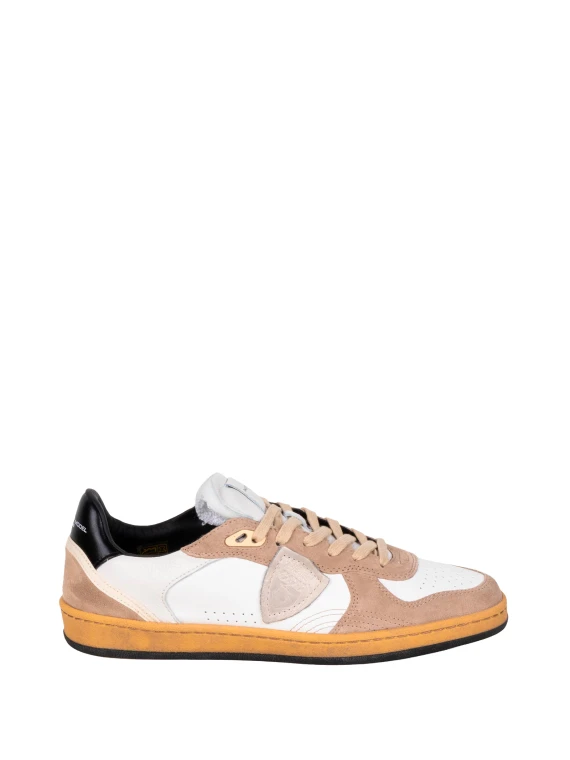 Sneakers Blanc Beige Philippe Model