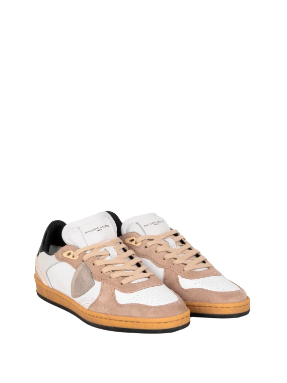 Sneakers Blanc Beige