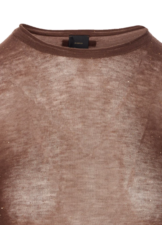Pinko Maglie Marrone