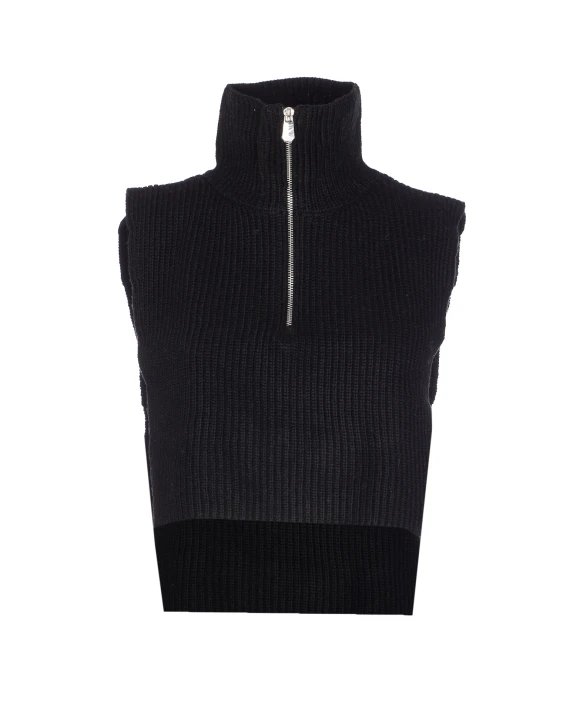 CIPRO KNITTED NECK WARMER WITH ZIP