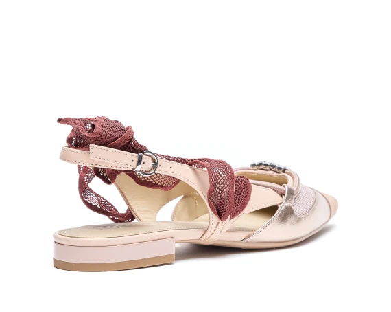 Pinko Scarpe con Tacco Rosa