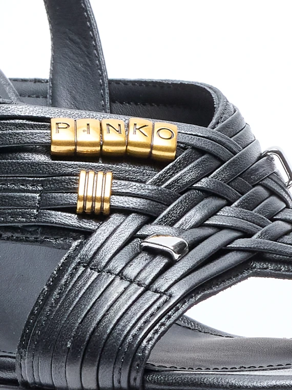 Pinko Scarpe con Tacco Nero