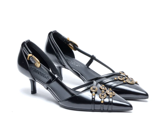 Pinko Scarpe con Tacco Nero