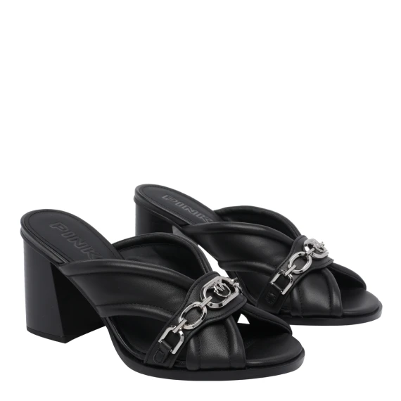 Pinko Scarpe con Tacco Nero