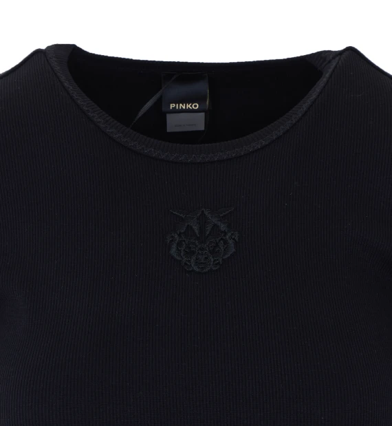 Brughiero black T-shirt PINKO