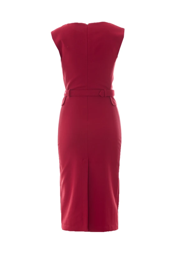 Red Acalypha Dress
