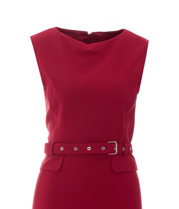 Red Acalypha Dress