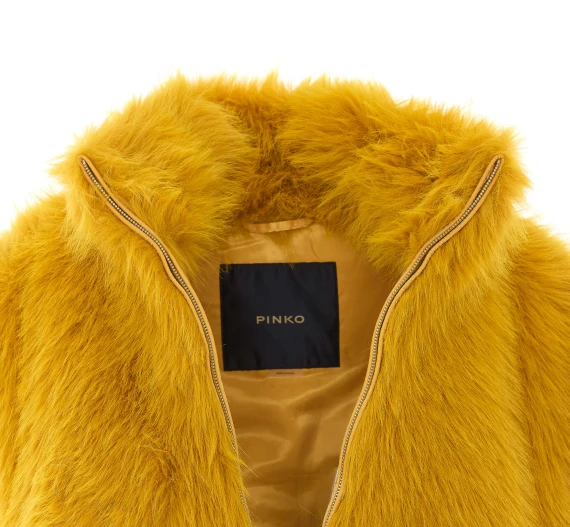 Eloro Faux Fur Cropped Vest