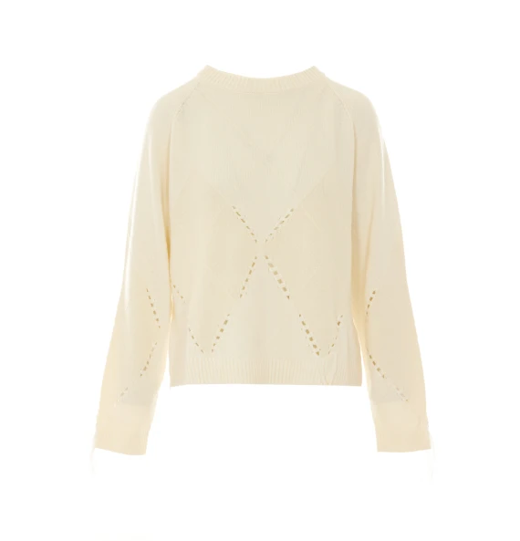 White Berna Sweater