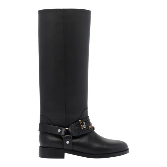Black boots