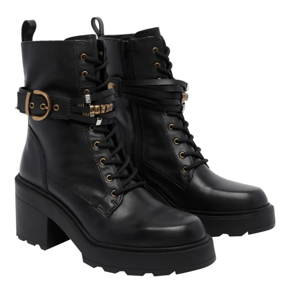 Black leather ankle boots PINKO