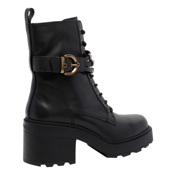 Black leather ankle boots PINKO