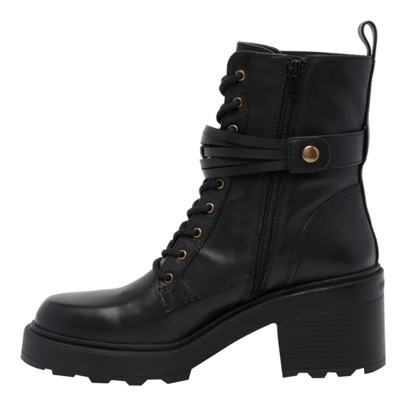 Black leather ankle boots PINKO