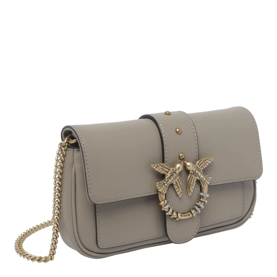 Love Pocket New Buckle Crossbody Bag PINKO