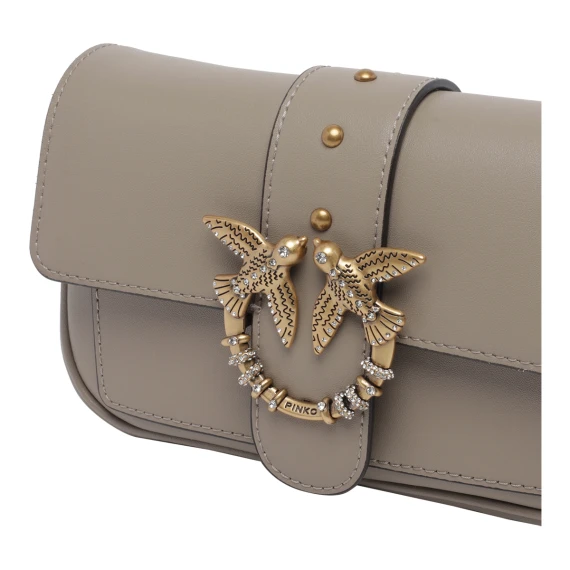 Love Pocket New Buckle Crossbody Bag PINKO