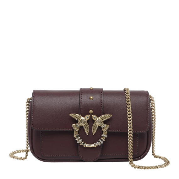 Love Pocket New Buckle Crossbody Bag PINKO