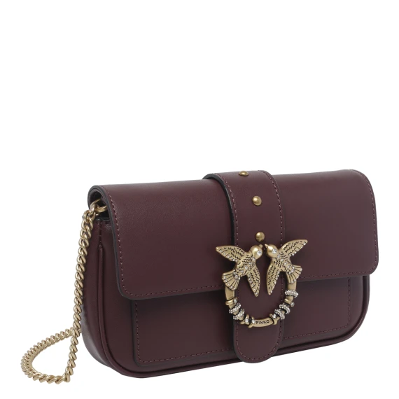 Love Pocket New Buckle Crossbody Bag PINKO