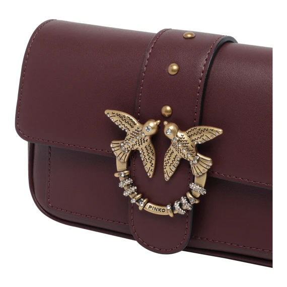 Love Pocket New Buckle Crossbody Bag PINKO