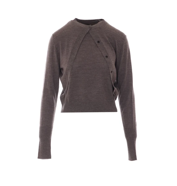 Maglia marrone