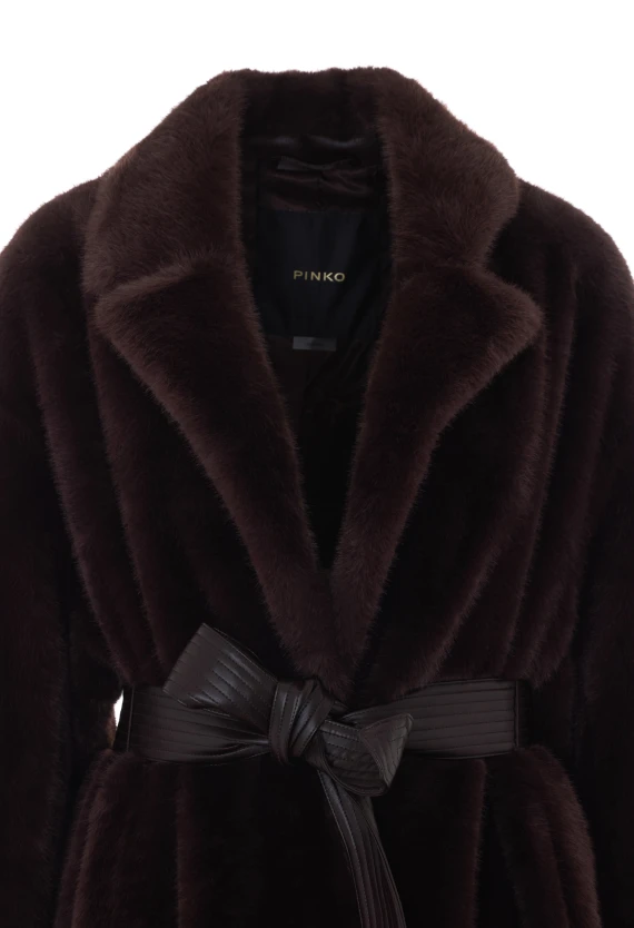 Giaccone marrone PINKO