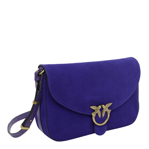 Suede Love Classic Satchel Bag PINKO