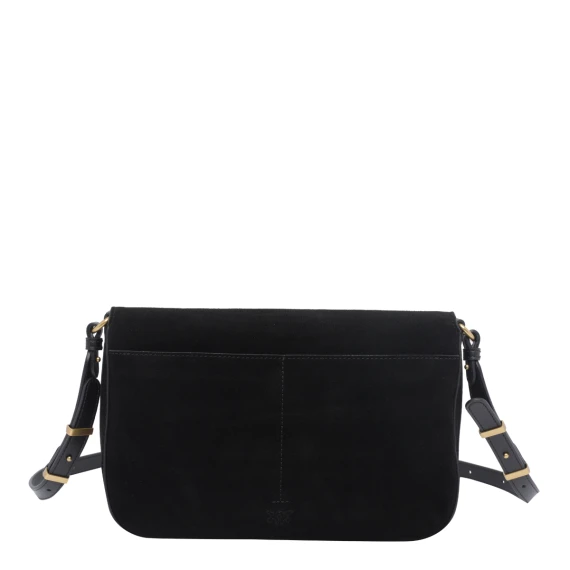Suede Love Classic Satchel Bag PINKO