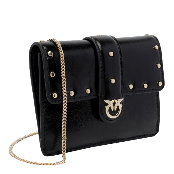LOVE POCKET STUDS card holder PINKO