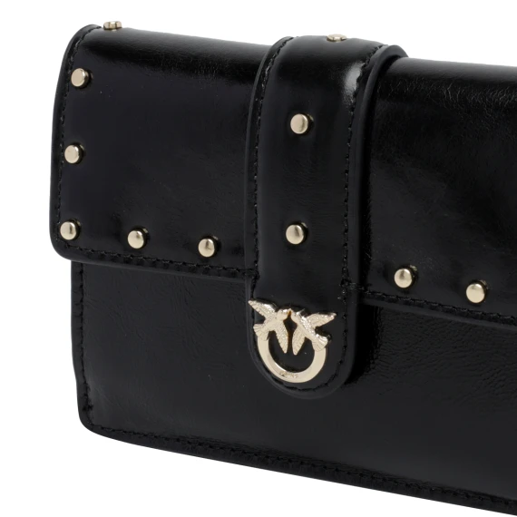 LOVE POCKET STUDS card holder PINKO