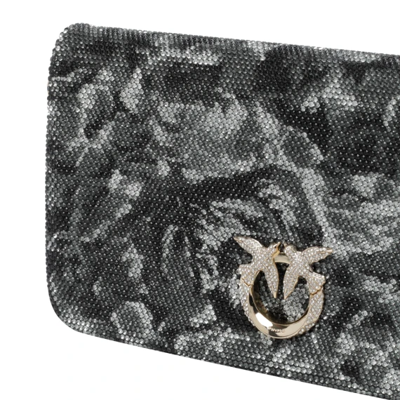 Borsa a tracolla orizzontale Mini Click Soft PINKO