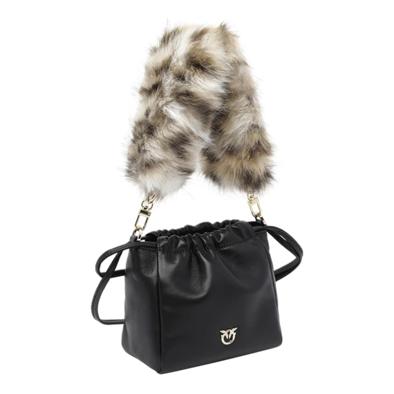 Black bucket bag PINKO