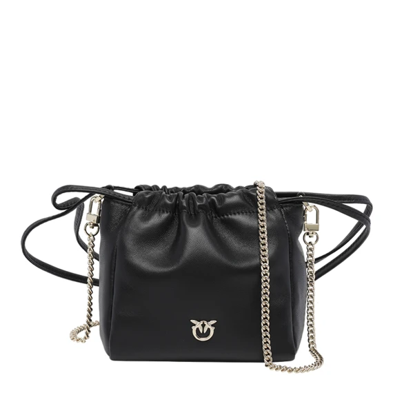 Black bucket bag PINKO