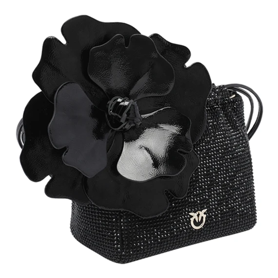 Borsa secchiello a spalla POUCH FLOWER PINKO