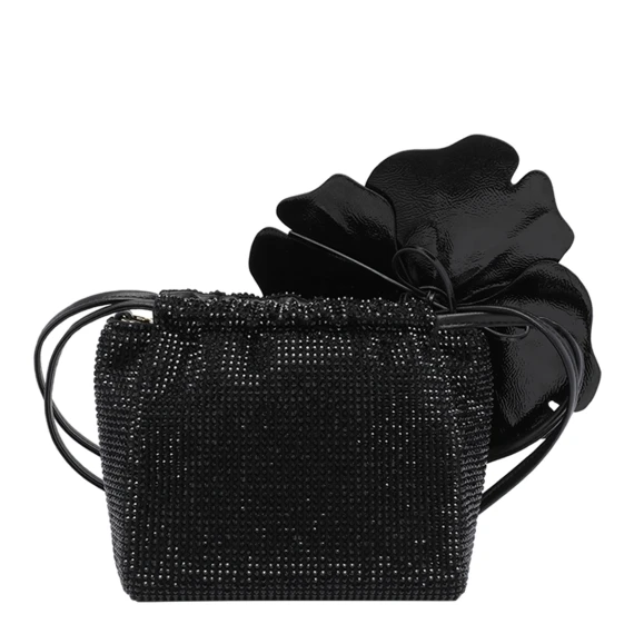 Borsa secchiello a spalla POUCH FLOWER PINKO