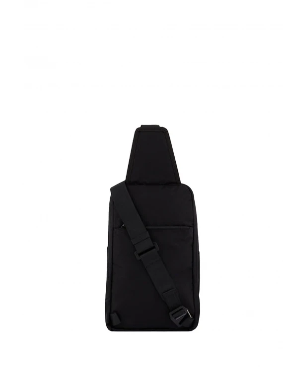 One-shoulder backpack black