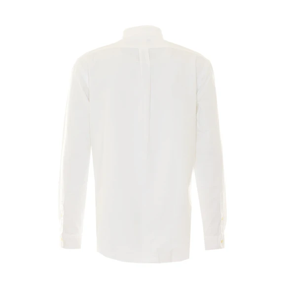 White Shirt with Frontal Buttons Closure